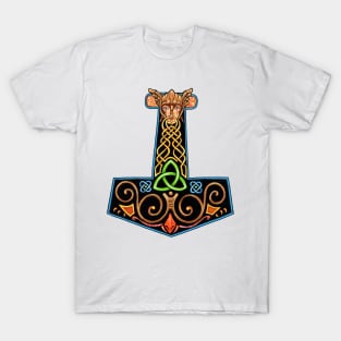 Painted Thor's Hammer T-Shirt